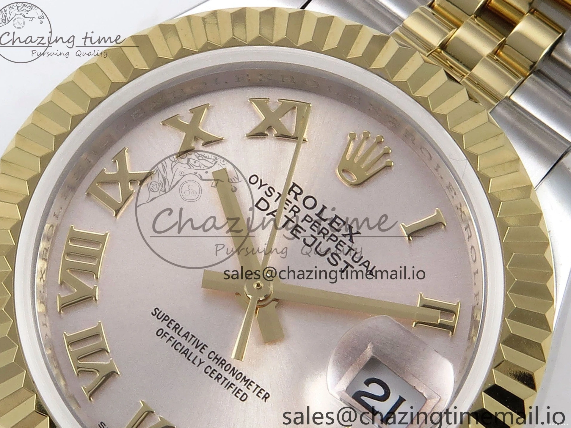 0116 DateJust 28MM 279173 SS YG GMF 1:1 Best Edition 904L Steel Silver Roman Dial on Jubilee Bracelet A GoodFit 1121